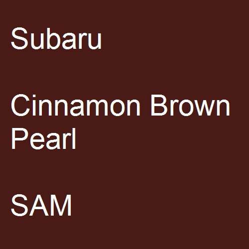 Subaru, Cinnamon Brown Pearl, SAM.